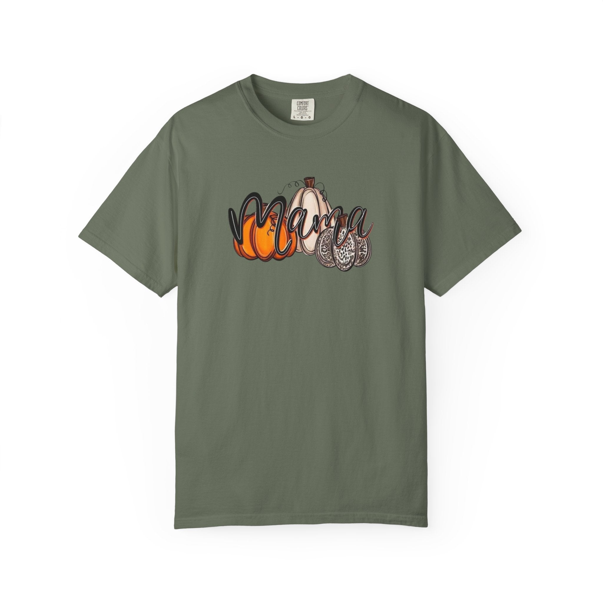 Mama Pumpkin Graphic T-Shirt — Fall Pumpkin Patch Tee