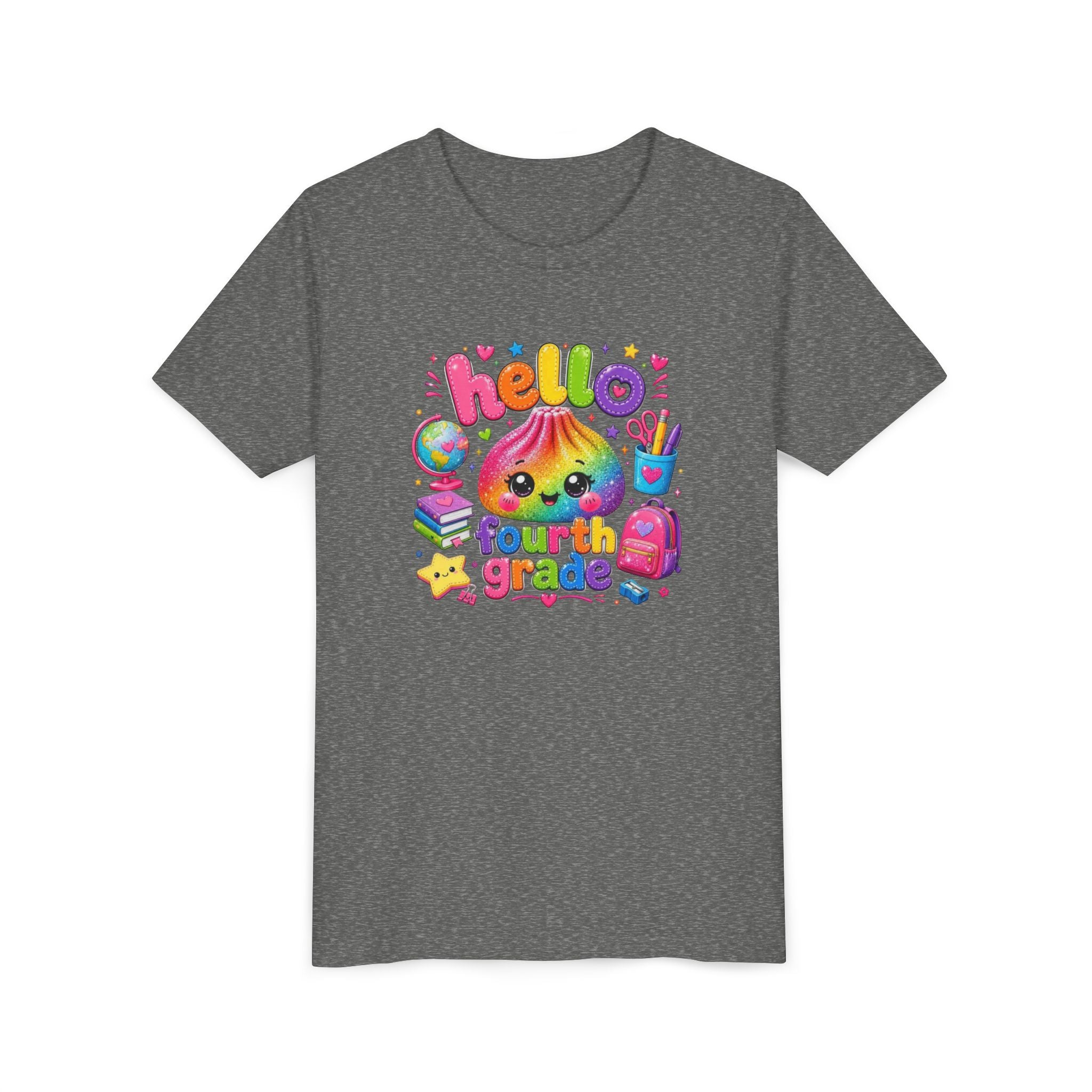 "Hello Fourth Grade" Kids T-Shirt