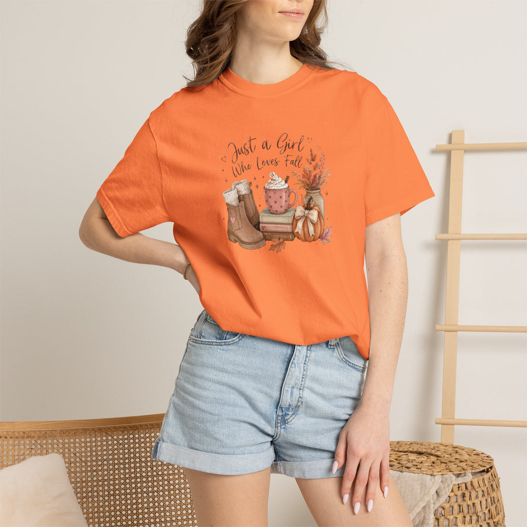 Just a Girl Who Loves Fall Tee