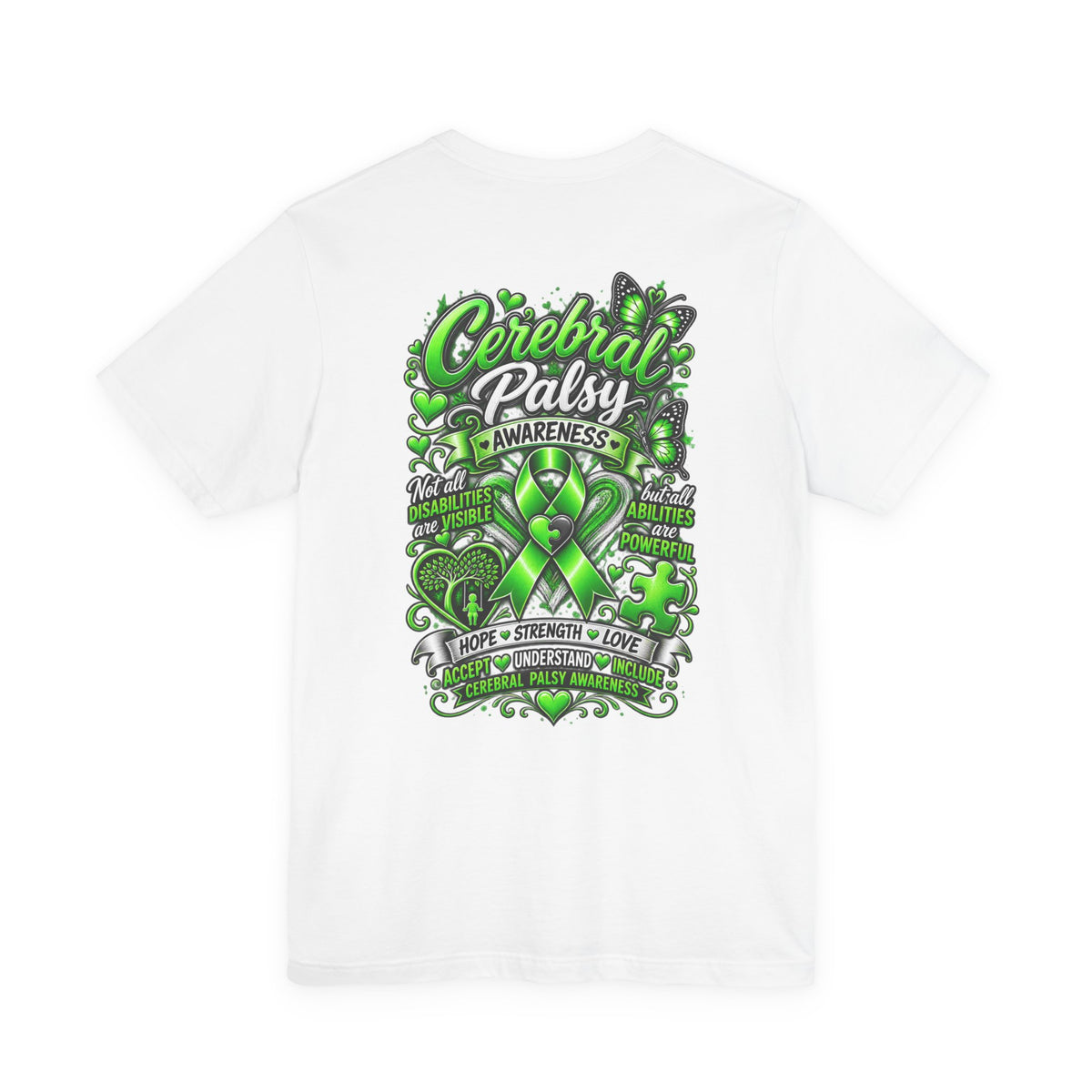 Cerebral Palsy Awareness Tee - Threads of Hope