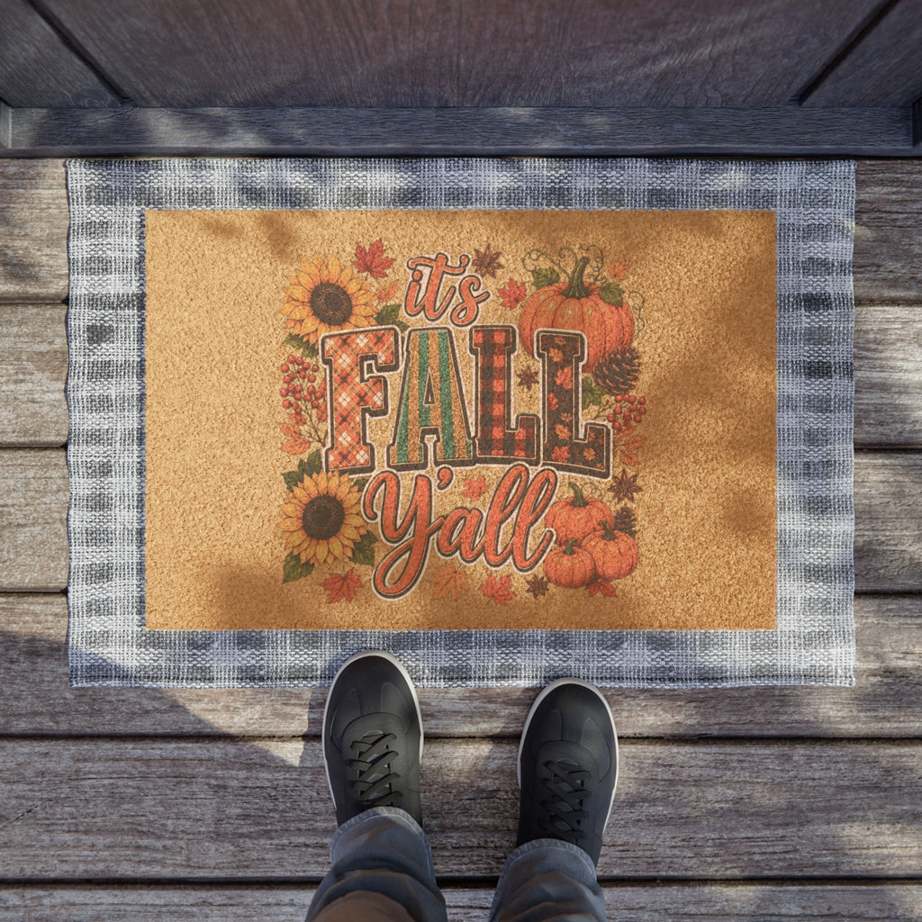 It's Fall Y'all Doormat