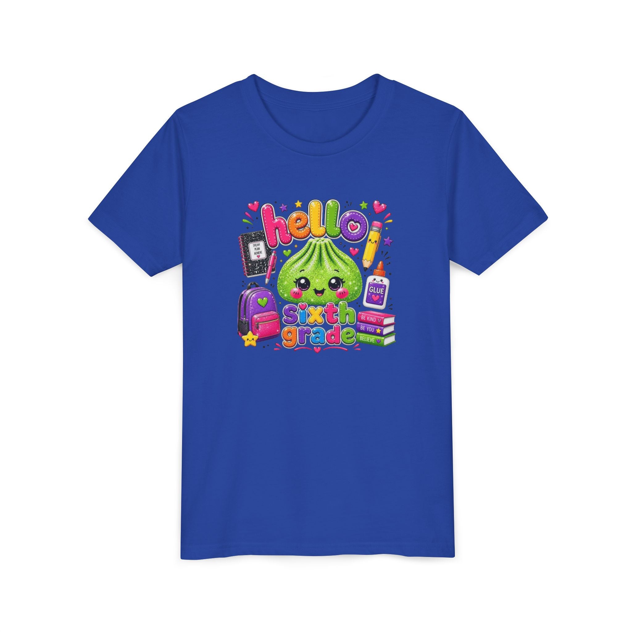 "Hello Sixth Grade" Youth Tee