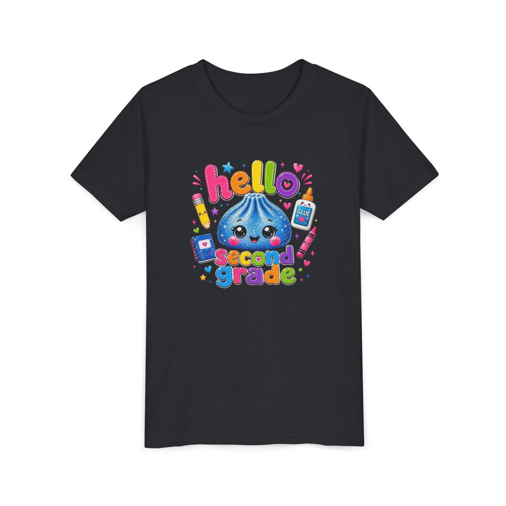 "Hello Second Grade" Youth Tee