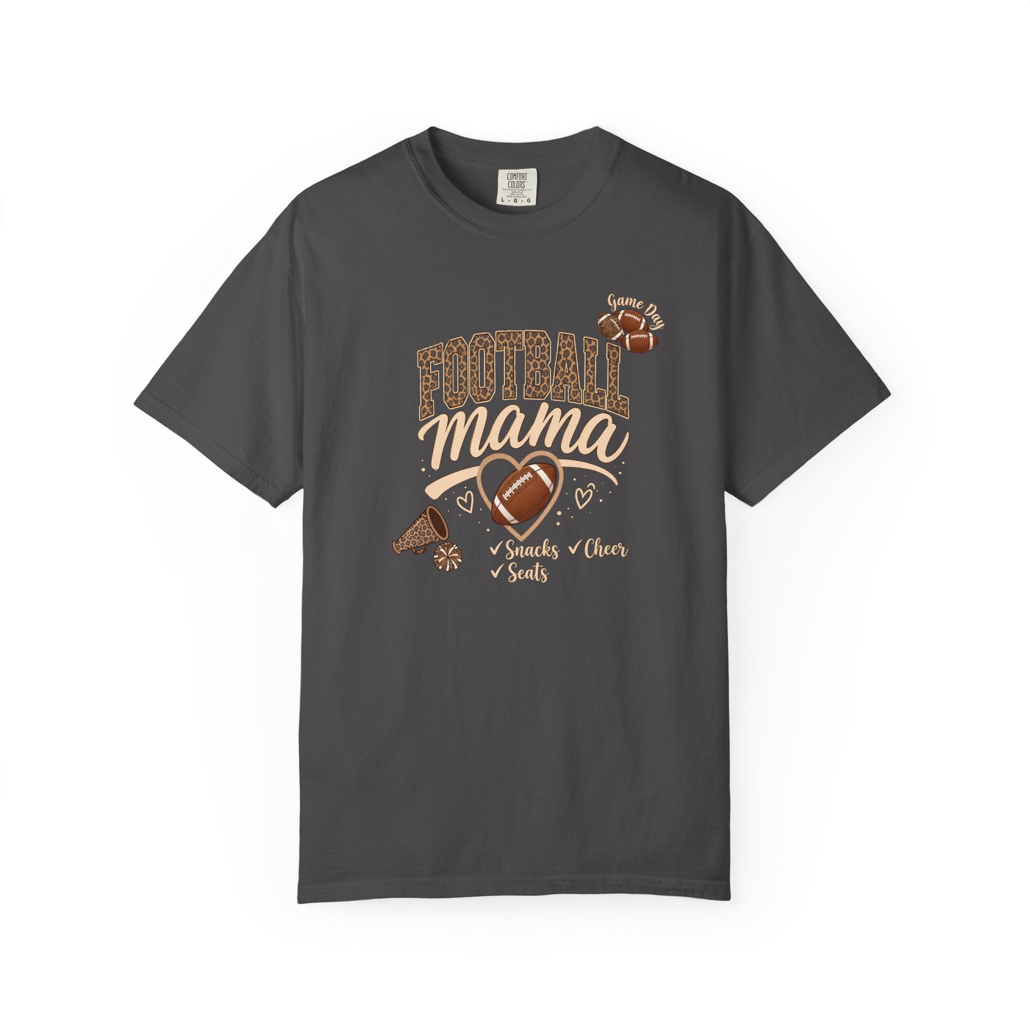 Football Mama T-Shirt — Cute Vintage Football Mom Tee