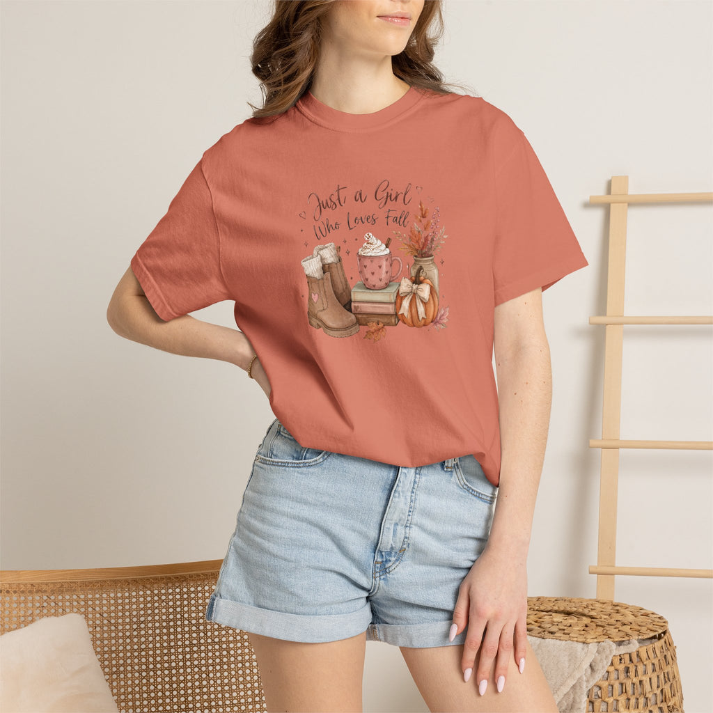 Just a Girl Who Loves Fall Tee