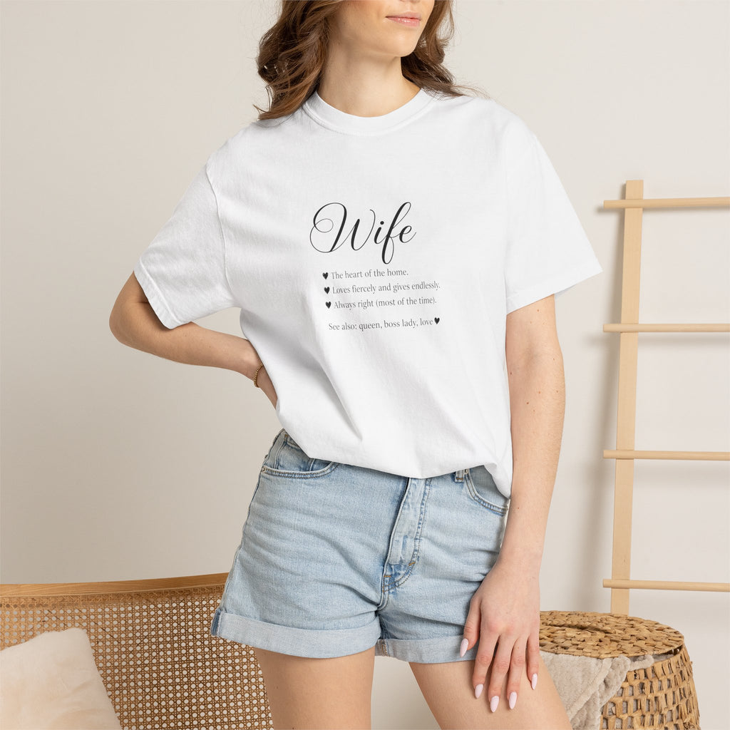 Wife Definition Tee