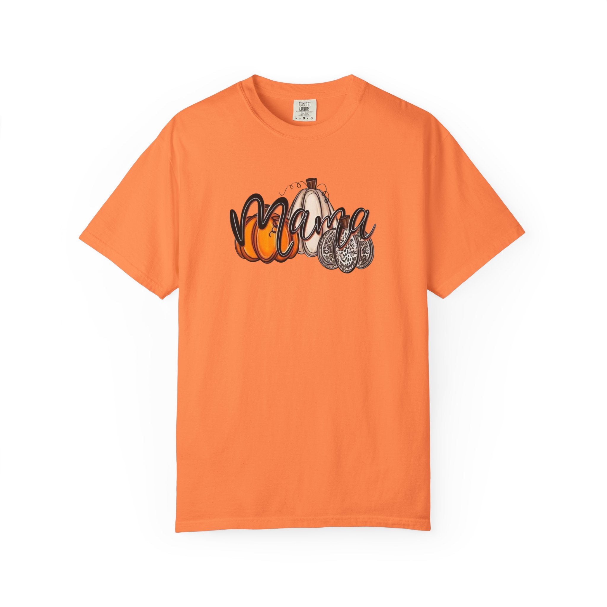 Mama Pumpkin Graphic T-Shirt — Fall Pumpkin Patch Tee