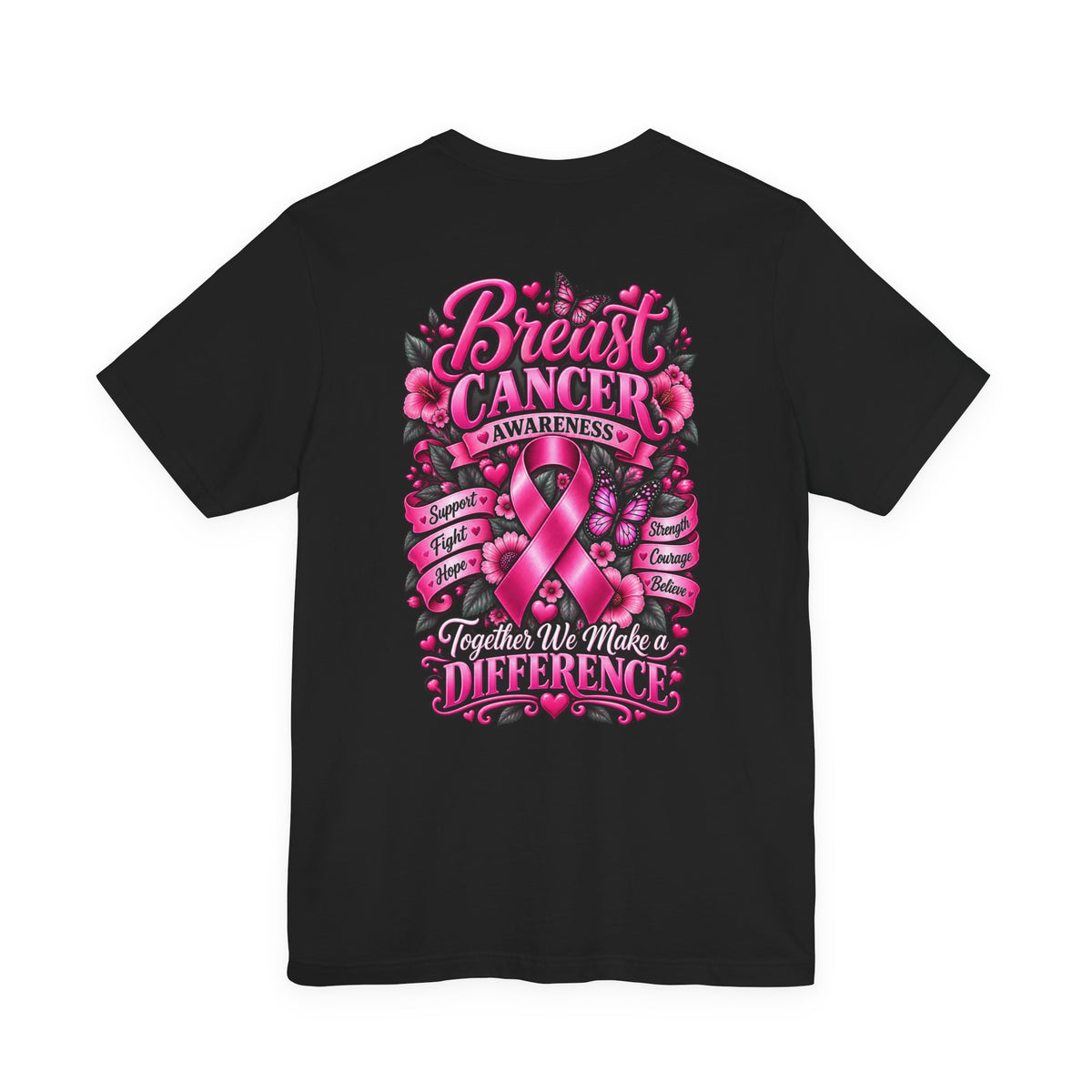 Breast Cancer Awareness Tee - Threads of Hope