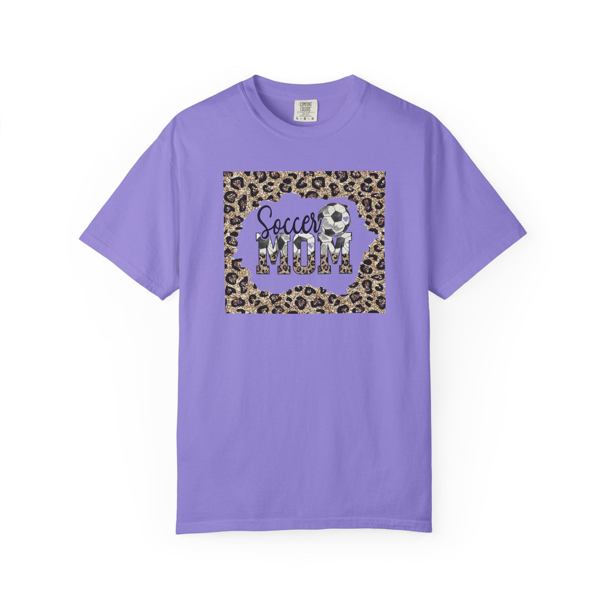 Soccer Mom Leopard Print T-Shirt