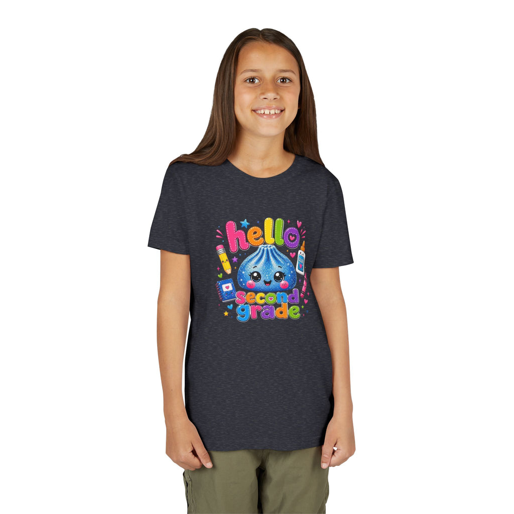 "Hello Second Grade" Youth Tee