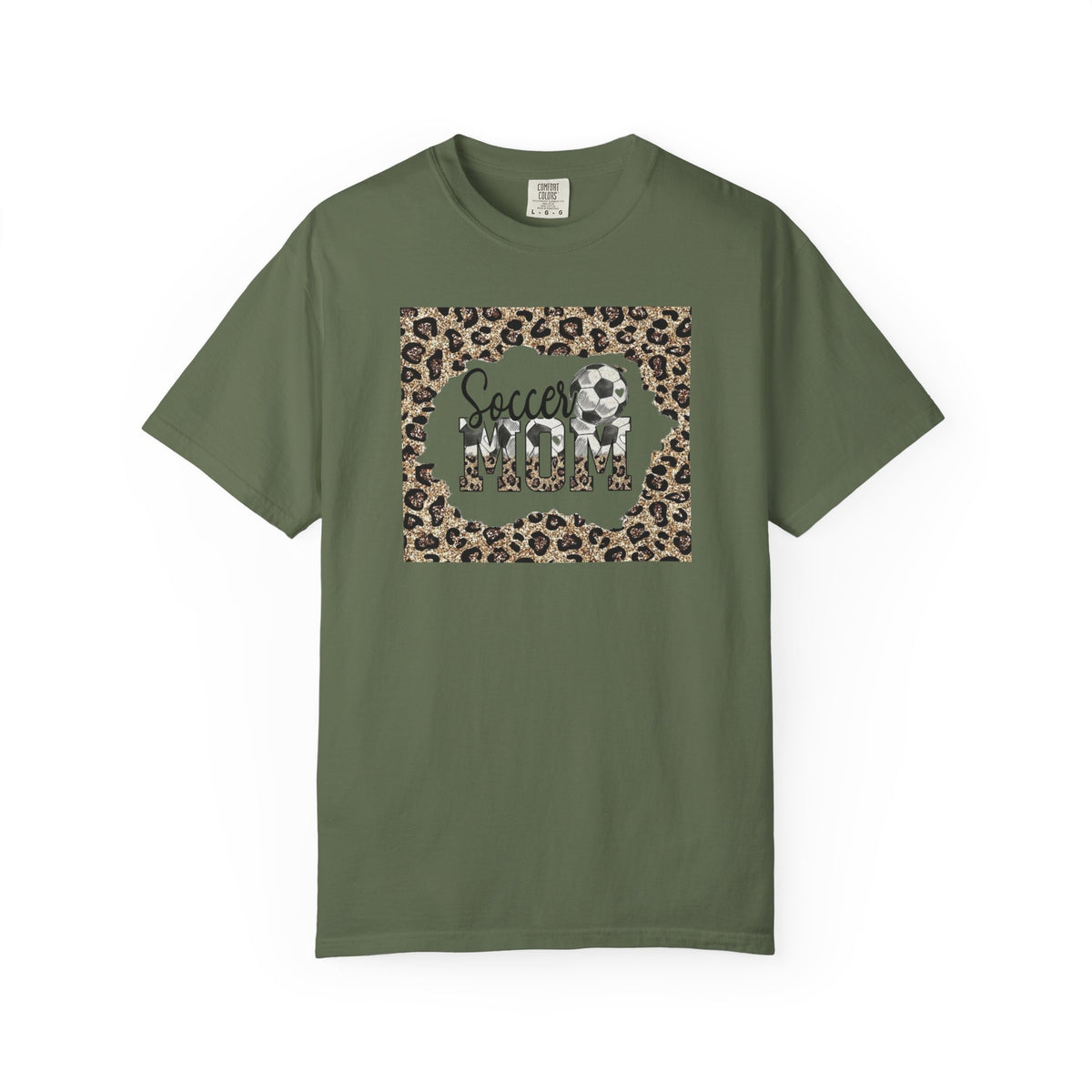 Soccer Mom Leopard Print T-Shirt