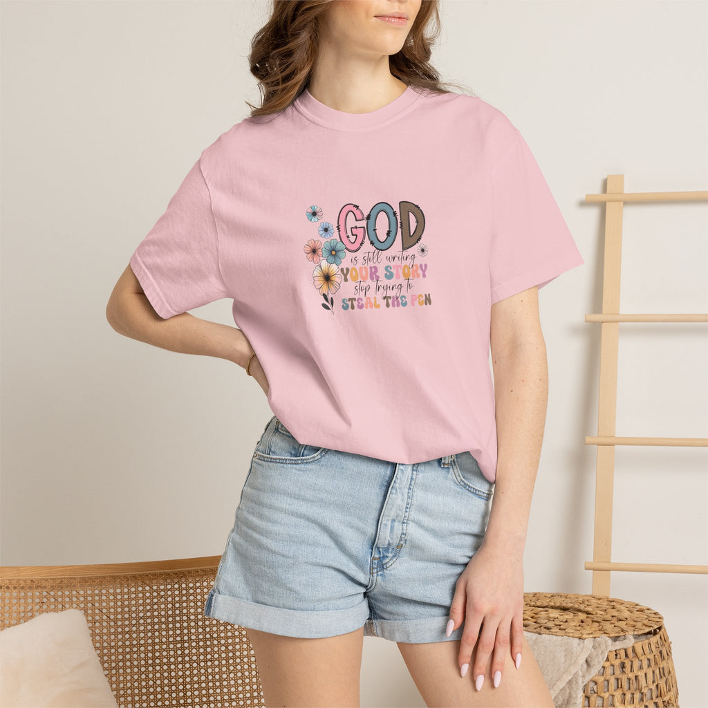 God Grew Your Story Floral T-Shirt