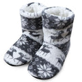 Winter Fur Slippers Women Warm House Slippers Plush Flip Flops Christmas Cotton Indoor Home Shoes Comfort Warm Fluffy Faux Fur Slipper Boots Soft Memory Foam Ankle Booties